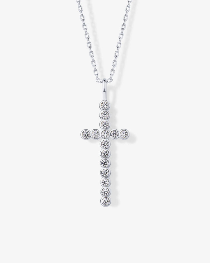 Cross Bezel Pendant – view 2