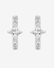 Princess Cut HuggieEarrings – view 15