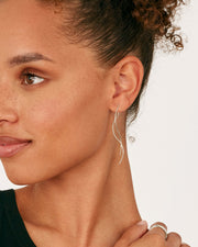 Twist Wavy ThreaderEarrings – view 8