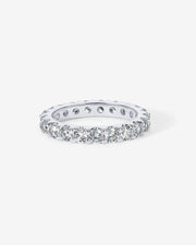Cubic Zirconia Stackable Eternity Ring – view 8