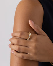 Infinity Oval-Cut Eternity Ring – view 5