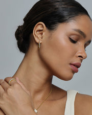 Hinged Hoop Earrings – view 5