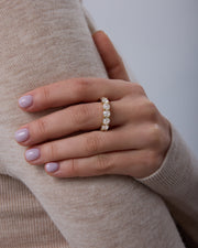 Scalloped Eternity Ring – view 3