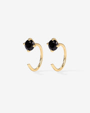 Boho Colored Half Hoop Earrings – view 7