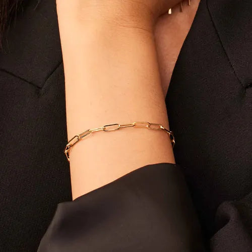 Venice Link Bracelet | White Gold – view 2