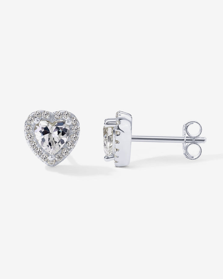 Heart Halo StudsEarrings – view 2