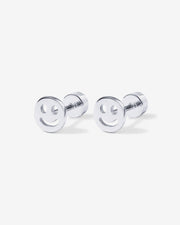 Smiley Face Screw Back StudEarrings – view 12