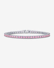 Colored Tennis Cubic Zirconia Bracelet – view 8