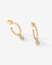 Drop Pear HoopEarrings – view 7