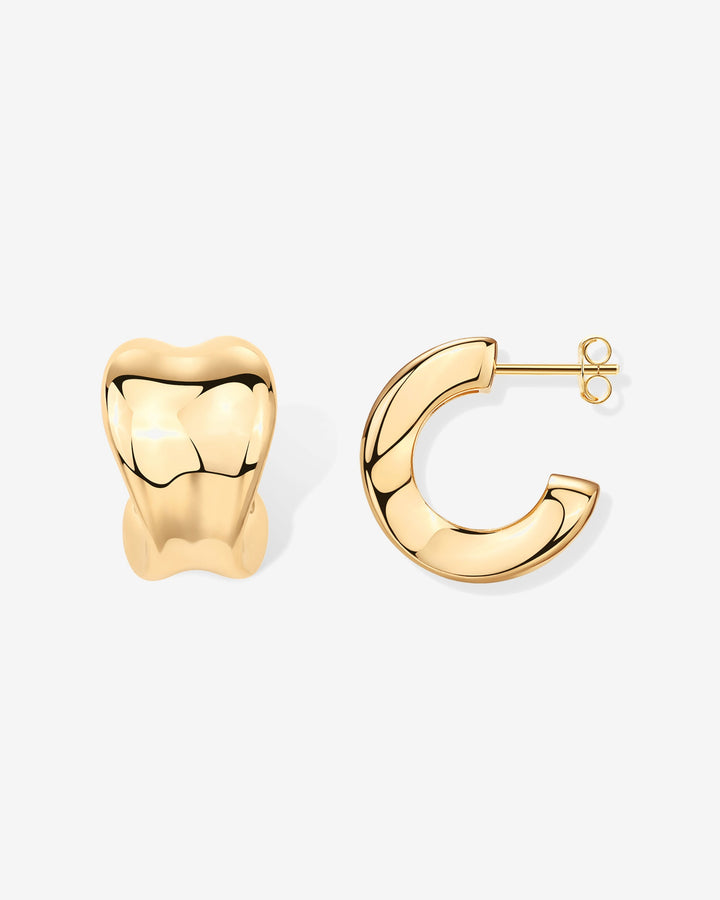 Angel Chunky HoopsEarrings