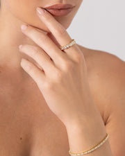 Eternal Heart-Cut Eternity Ring – view 5