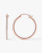 Slim Inside-Out HoopsEarrings – view 7