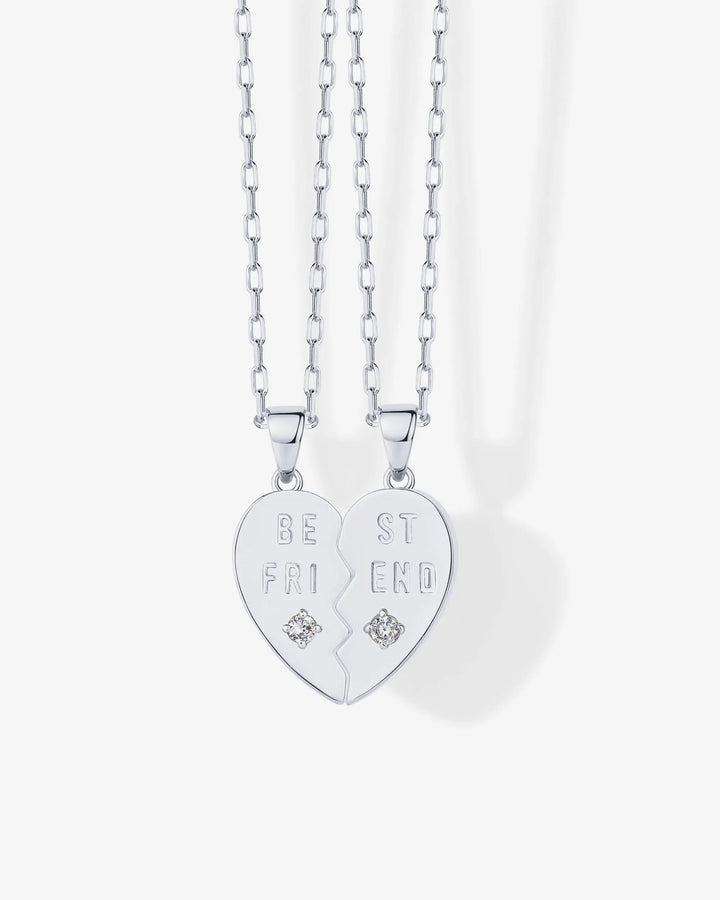 Heart Pendant Necklace Set – view 2