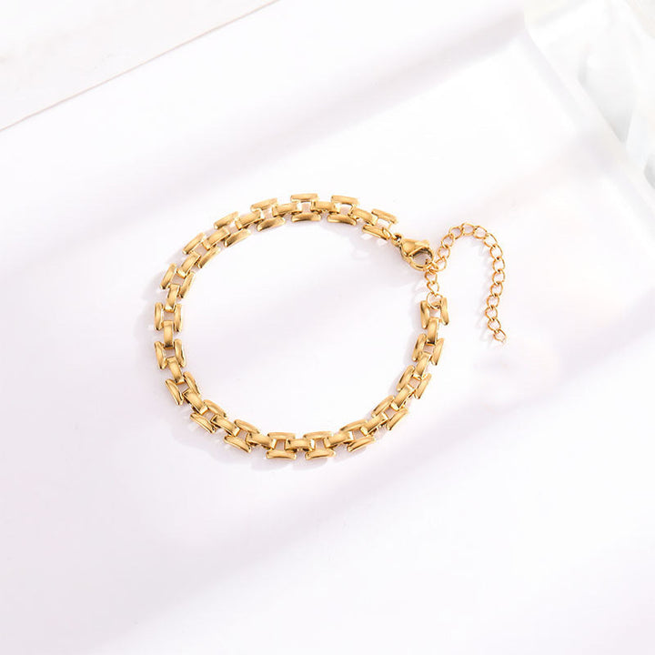Timepiece Chain Bracelet | Gold