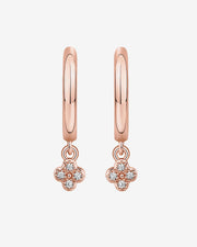 Drop Clover HuggiesEarrings – view 12