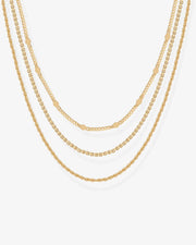 Satellite Layered Necklace