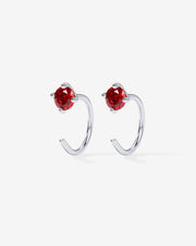 Boho Colored Half Hoop Earrings – view 53