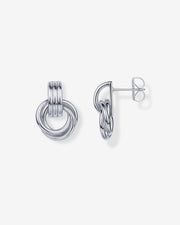 Small Door Knocker Earrings – view 2