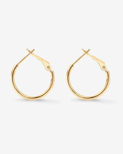 Clasp Back Thin HoopsEarrings – view 22