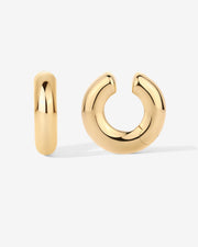 Chunky Tubular Ear CuffsEarrings