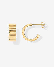Ridges RibbedEarrings