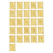 Cross Initial Necklace Set | Gold – view 9