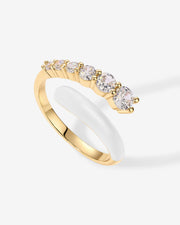 Provence Enamel Open Ring – view 3