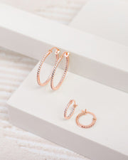 Slim Inside-Out HoopsEarrings – view 28