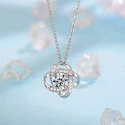 Fleur de Givre Clover Knot Set | White Gold – view 2