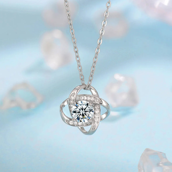 Fleur de Givre Clover Knot Set | White Gold – view 2