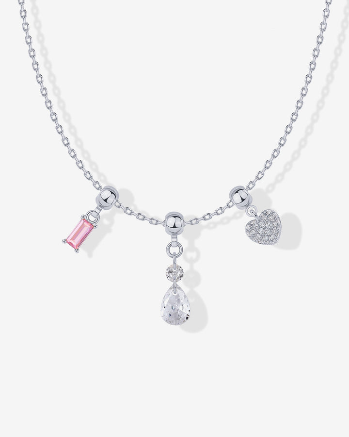 Whimsy Heart Charm Necklace – view 2