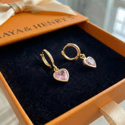 Cupid Charm Drop Earrings | Gold – view 3