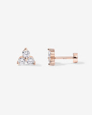 Lotus Screw Back StudEarrings – view 3