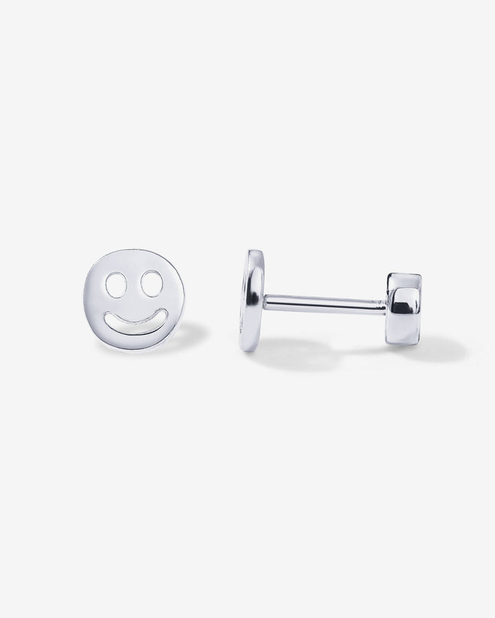 Smiley Face Screw Back StudEarrings – view 2