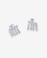 Cubic Zirconia Dangle CrawlerEarrings – view 6