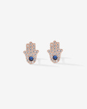 Tiny Hamsa Screw Back StudEarrings – view 13