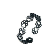 Adjustable Paw Print Ring â€“ Made of Stainless Steel – view 3