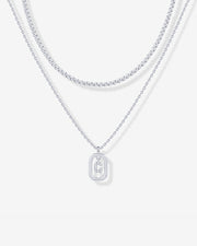 Singapore Initial Layering Necklace – view 14