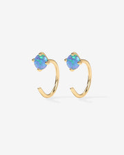 Boho Colored Half Hoop Earrings – view 35