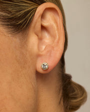 Small Halo StudsEarrings – view 4