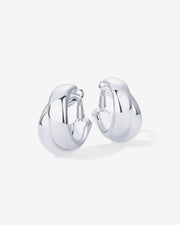 Chunky Double HoopsEarrings – view 10