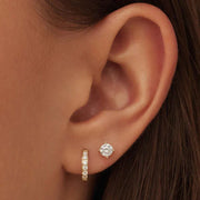 Dara Brillane Stone Earrings Set | Gold – view 4