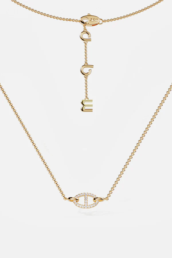 Isla Marina Necklace | White Gold – view 2