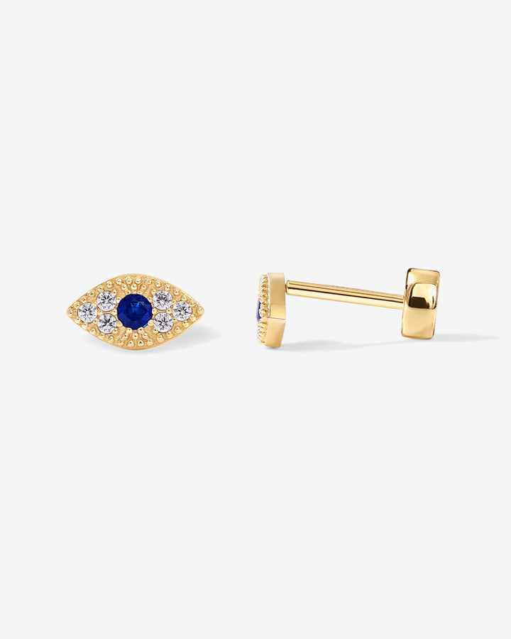 Evil Eye Screw Back StudEarrings