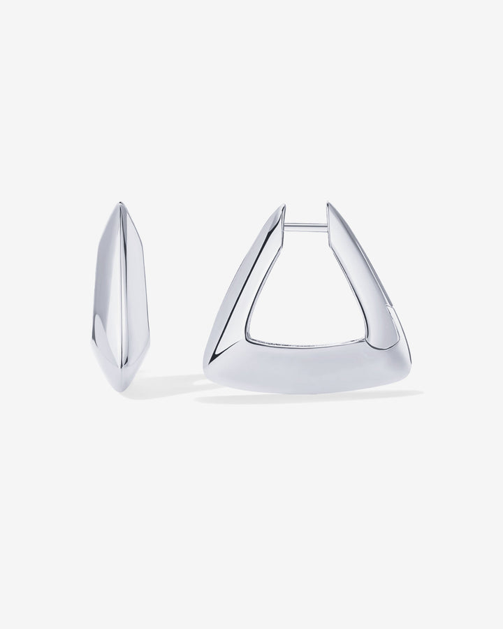 Triangle Geo HoopsEarrings – view 2