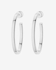 Square Edge Open HoopEarrings – view 24