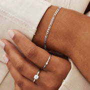 Neris Alaine Bracelet | White Gold – view 3