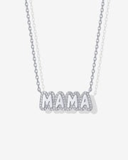 Mama bubble Nameplate Necklace – view 2