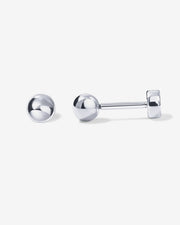 Big Sphere Screw Back StudEarrings – view 2