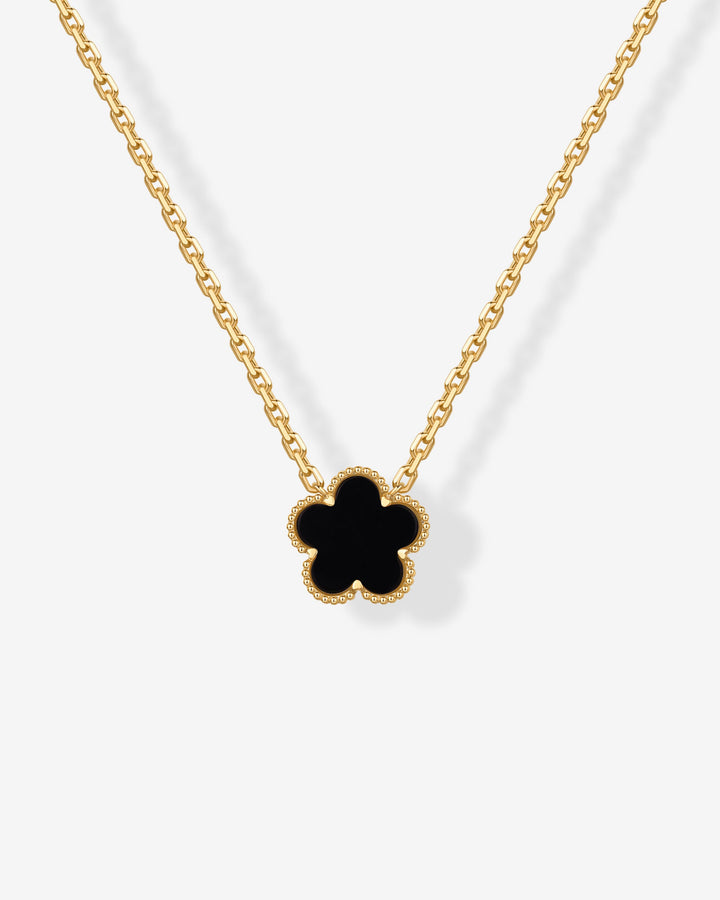 Gemstone Clover Necklace – view 2
